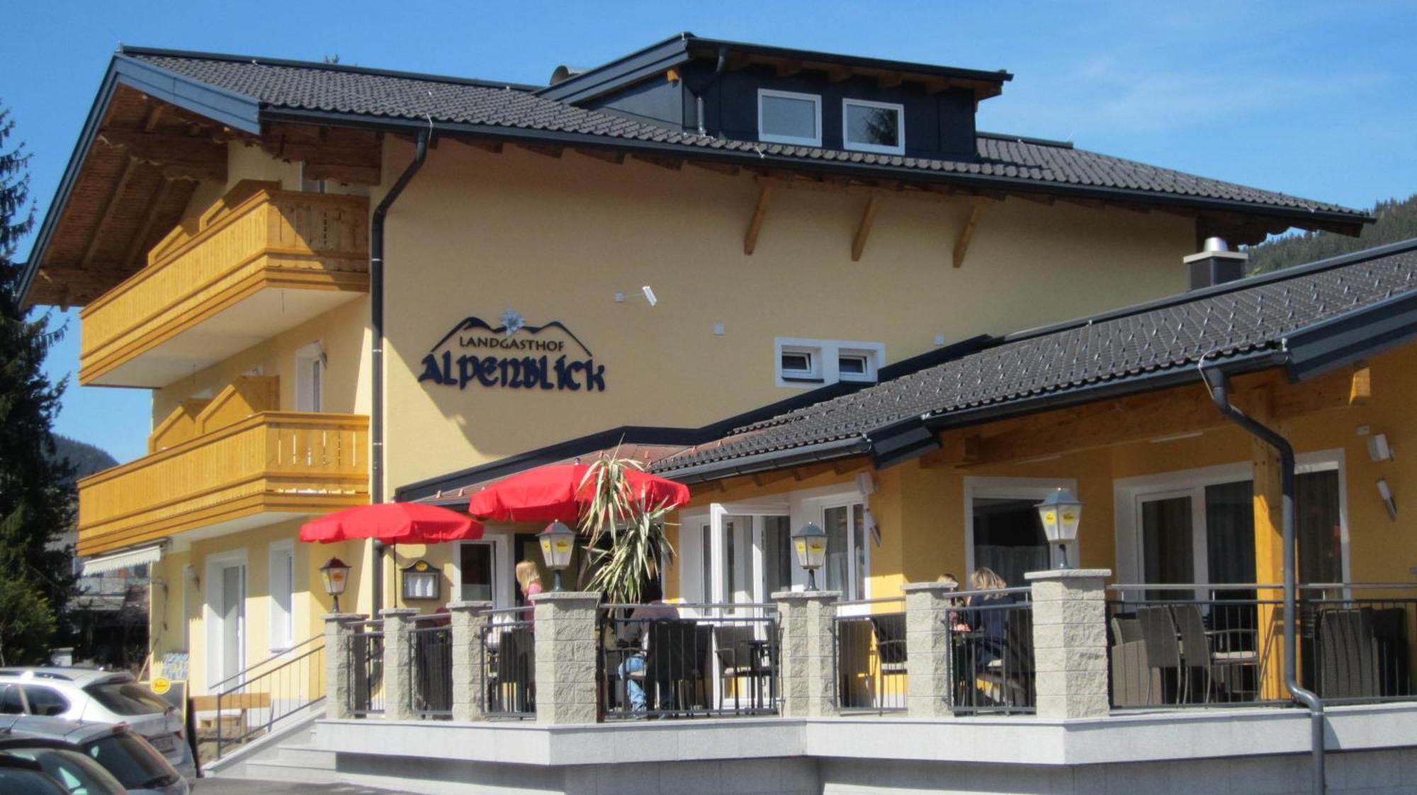 אלטנמרקט אים פונגאו Landgasthof Alpenblick מראה חיצוני תמונה